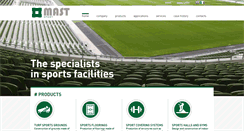 Desktop Screenshot of mastsport.com